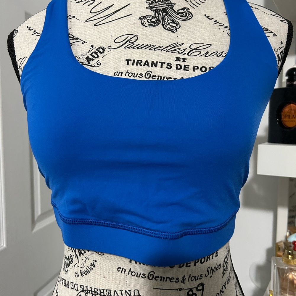 Blue Sports Bra